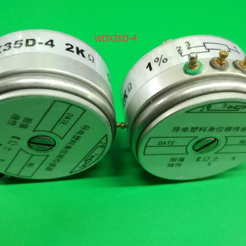 WX3D4 WDX35D-4导电塑料电位器0.1% 线性角度模拟传感器1K 2K 5K