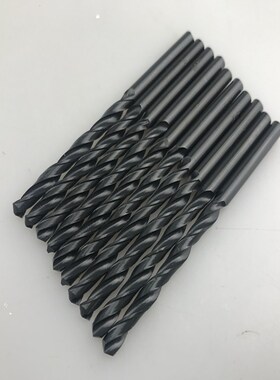 高速钢麻花钻黑钢直柄麻花钻黑色高速钢HMSS超硬手枪钻打孔钻头