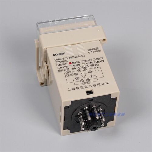 上海科巨DH48S-S(JSS48A-S)数显循环延时时间继电器AC220V24V12V