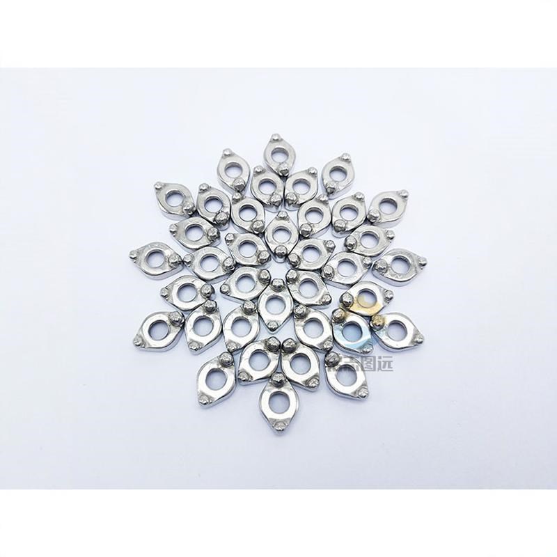 圆鼻立铣刀杆压板刀盘压块点式压板R4A R5 R6 R8 -5.0数控刀粒压