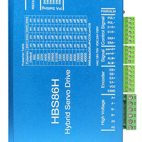 86闭环步进电机驱动器HBS86H 兼容雷赛HBS86H AC18-70V 混合伺服