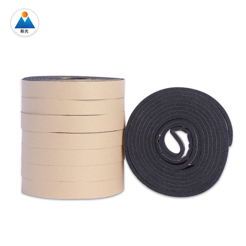 密封条风管密封条共板法兰密封垫圈橡塑海绵阻燃密封35mm通风胶条