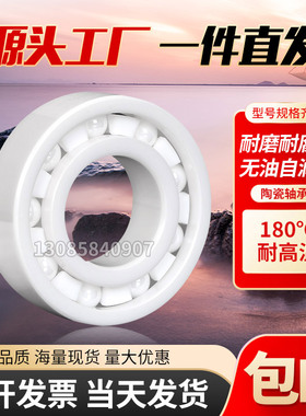 防水全陶瓷轴承6200 620o1 6202 6203 6204 6205 6206 6207 6208