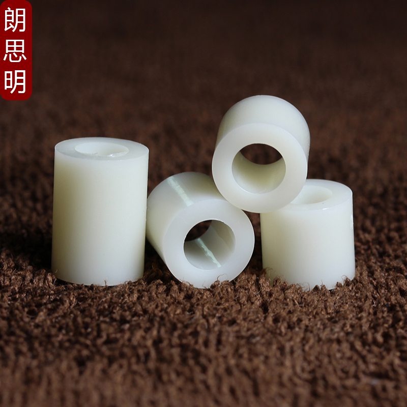 ABS隔离d柱塑料垫圈圆形绝缘柱螺丝套管加厚垫片尼龙垫柱M3M4M5M6