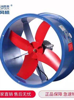 九州普惠EB壁式轴流风机220工业厂房仓库静音换气排风机通风机380