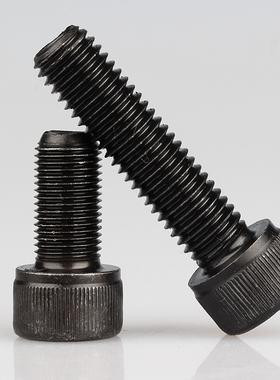 M8M10M12M14-M18 12.9级高强G度内六角杯头螺丝全牙圆柱头加长螺