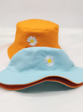 极速Summedr Sun Hat Reversible Bucket Caps Women Fishing Out