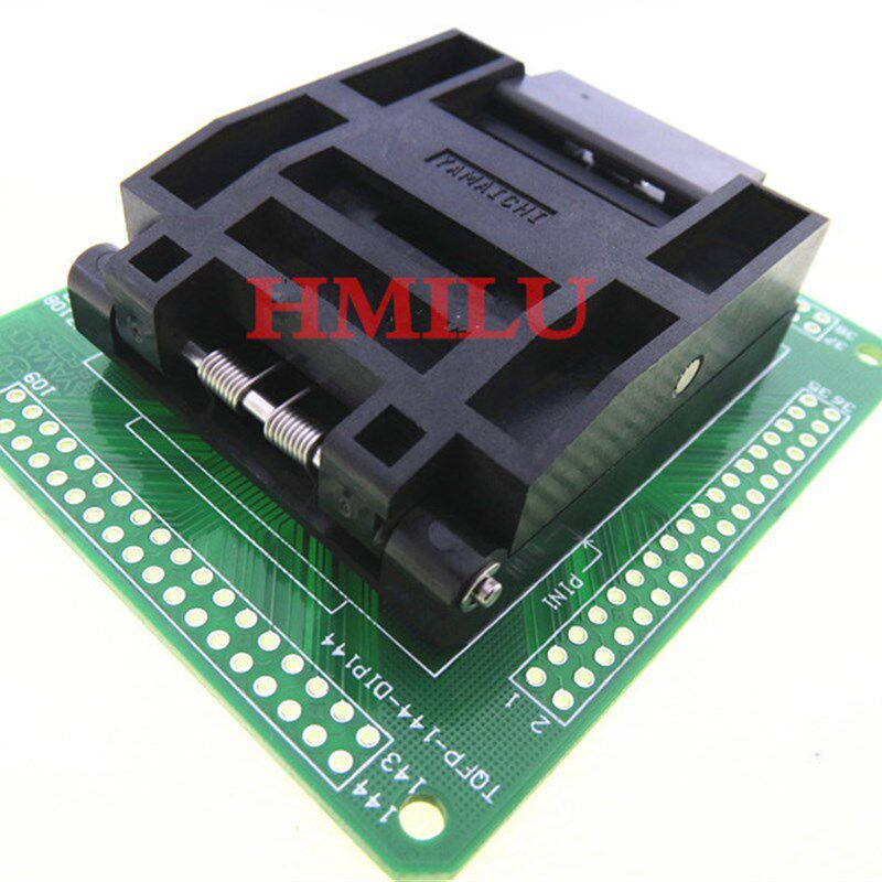 极速QFP144 LQFP144 STM32 IC51-144I4-1354 IC测试座 烧录座 转