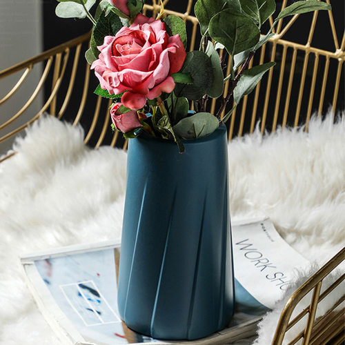 极速Morandi Plastic pVase Living Room Decoration Ornaments M