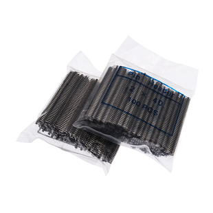 极速单排排针座连接器间距2.00mm小E黑夹座2x40P直针双排弯针铜针