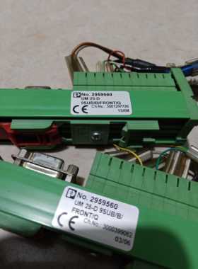 极速菲尼克斯接口模块UM 25-D 9SUB/B/FRONT/Q - 29595Y60原装实