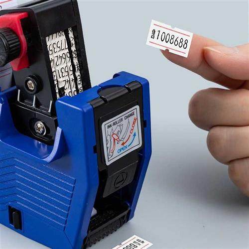 极速单排打码机标价机超r市价格打价机服装价签机商品价签纸不干