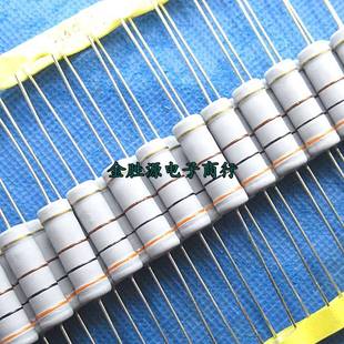 极速5W金属氧化膜电阻3R30欧30030003K30K300K16XK四色环50只