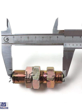 极速迪尔904 1204 1404快速接A头专用大头对丝NF501257适配接头2