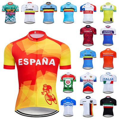 新品Summer 2020 National Team Cycling Jersey Mtb UnifoZrm Me