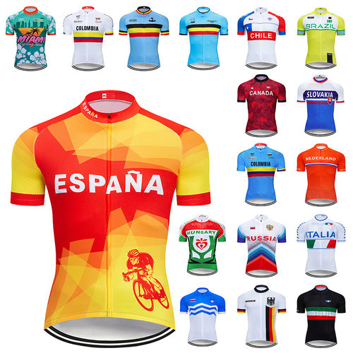 新品Summer 2020 National Team Cycling Jersey Mtb UnifoZrm Me