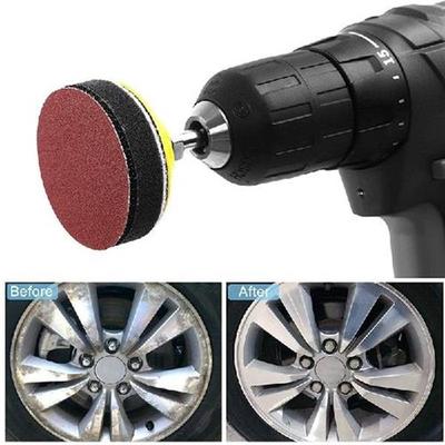 极速200PCS Sanding Diqscs Pad Kit, 50Mm Hook And Loop Sandpa