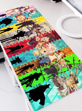 极速Mause Pad One Piece Mouse Large Anime DeskQ Mausepad Key