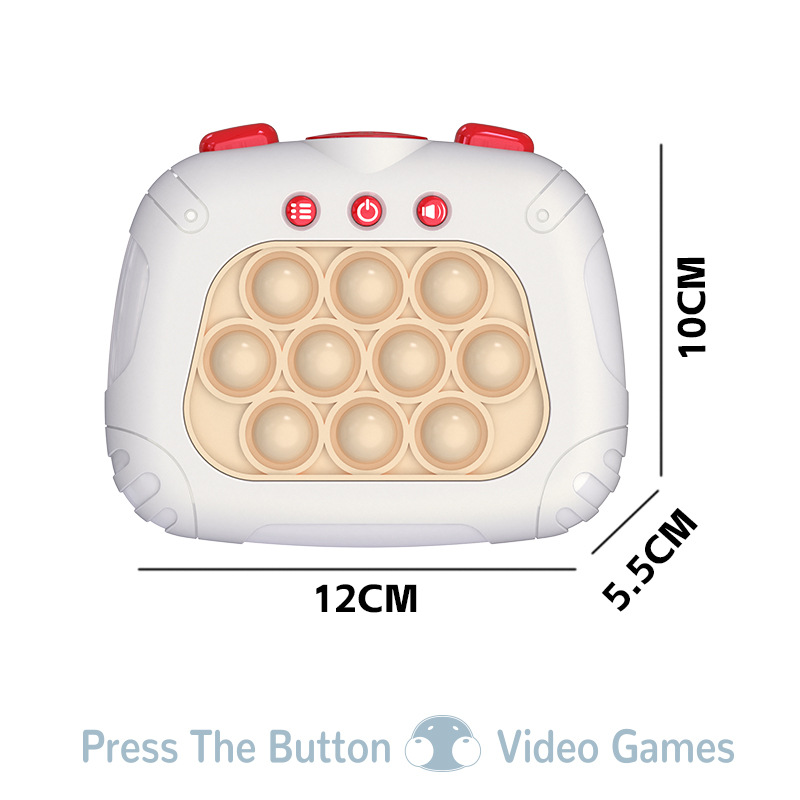极速掌上打地鼠按按乐闯关发声游戏机解压益智Q指尖灭鼠先锋儿童