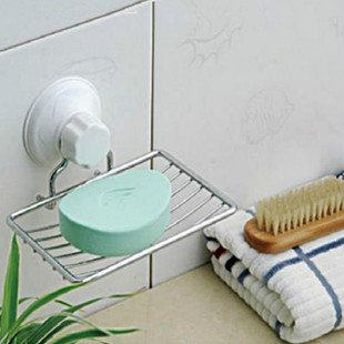 极速Kitchen Bathroom Accessories DSuction Cup Sink Shelf Soa