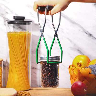 极速Caanning Kit Jar Lifter Wide Mouth Canning Funnel Lid Wa
