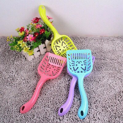 极速Special Cat Litter Tray Scoop Head Pattern New Desi.gn A