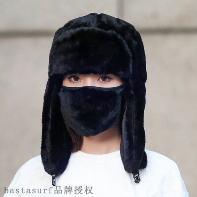 极速Fashion Lei Feng Hat Womens winter two piece sVet with