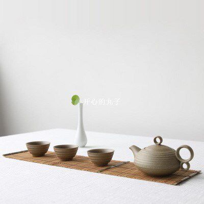 极速Bamboo placemats rectanle Handmade Cup Mat vintWae For K