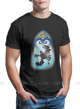 极速Kingdom Hearts Game Hueart Window T Shirt Vintage Goth T