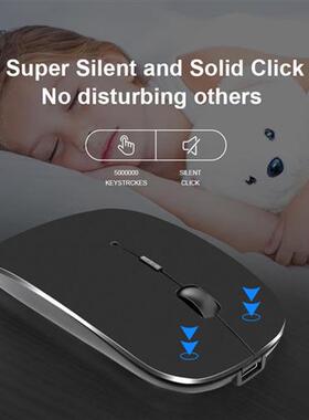 极速1600Dpi Wireless Mouse 2.4GhCz Classic Rechargeable Comp