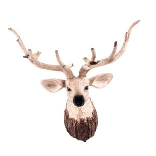 极速Wall Mount kDeer Head Art Statue Sculpture Nordic for Ho