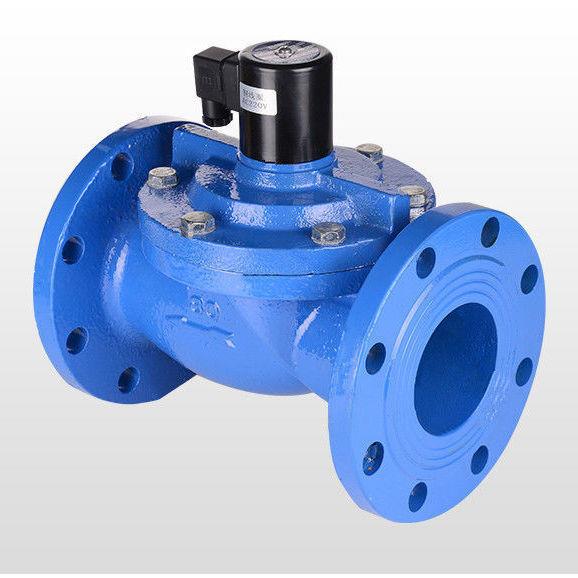 极速铸铁DF 法兰电磁阀开关阀水阀先导式膜片式DN50 6R5 80 100 4