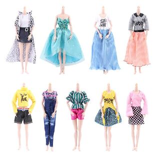 极速30cm Doll Clothes Handmxade Fashion Suit Outfit Daily Ca
