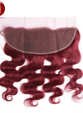 极速body 13*4 BURG #lace frontal front lace real wig hZair b