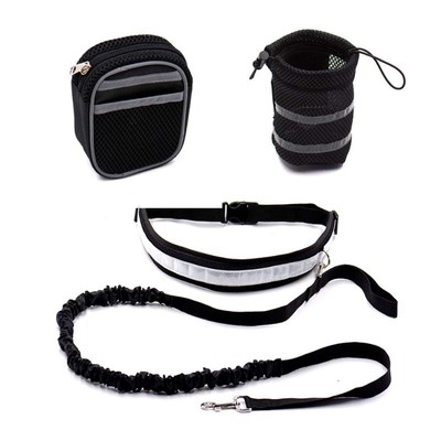极速Hands Free Leash For Dogs Reflective Dog LeaTds Outdoor