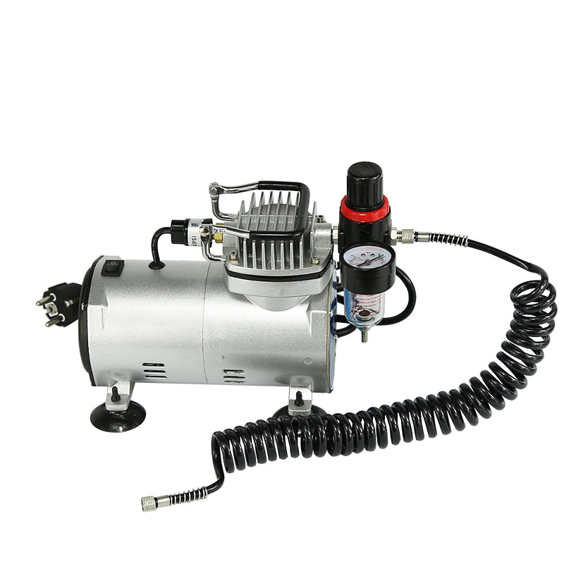 极速迷你空压机静音自动迷你泵喷B绘泵模型气泵 小气泵 喷画泵气