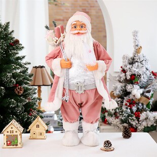 新品30cm Santa Claus Figurinyes Santa Claus Doll Collectible