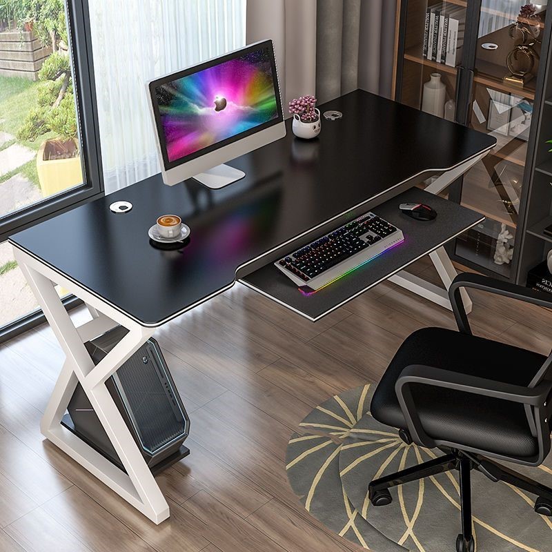 极速电脑台式桌i实木颗粒板书桌卧室电竞桌家用现代电脑桌学生学