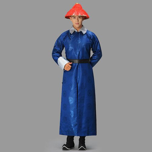 新品男士影视剧古代服装清朝太监服公公总管服古T装演出服年会小