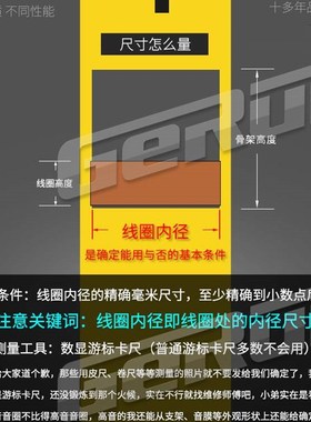 极速进口玻纤内外绕100.8/101.6/114.5芯喇叭低音音圈Y扬声器线圈