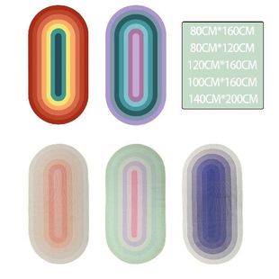 极速Anti Skid Bathroom Rugs Washable ICushion Mat for Living