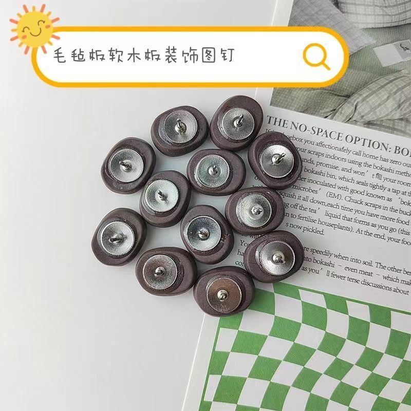 毛毡板软木板咖啡豆磨砂咖啡杯创意造型照片墙美化装饰墙钉