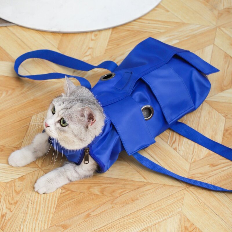 宠物打针剪指甲神器猫咪外出固定便携包洗猫袋用品防抓洗澡保定