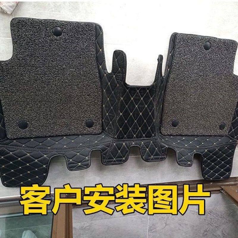 汽车丝圈双层脚垫防滑动扣子 圆形塑料卡扣地毯固定通用车垫配件