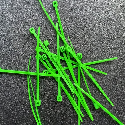 园艺塑料尼龙绑带扎带收紧器红绿两色家用植物捆扎小扎带
