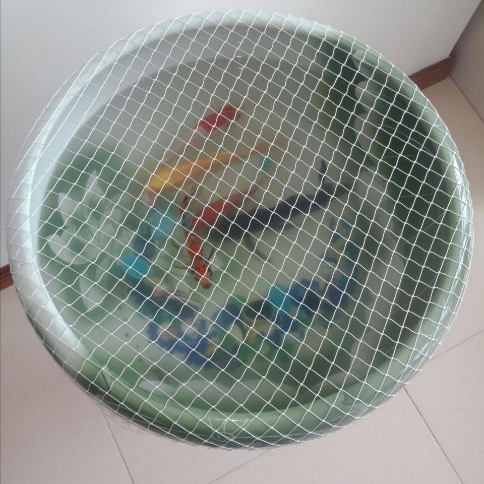圆形鱼缸网防跳盖鱼缸防跳防猫抓网罩防鱼跳缸网玻璃鱼缸网盖网