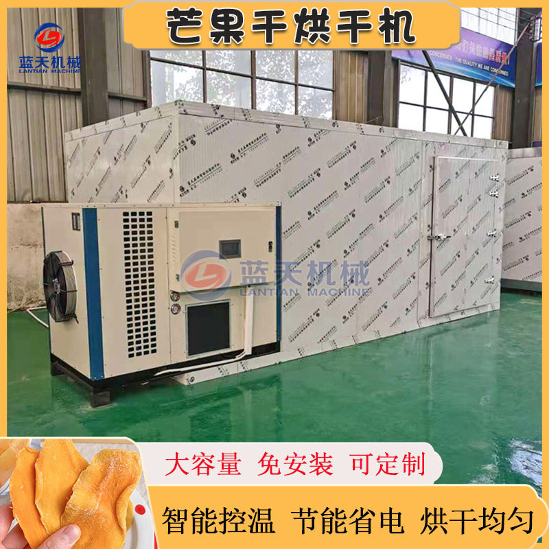 芒果加工设备 沙果梨水果干蜜饯烘干房 芒果干清洗切片烘干生产线