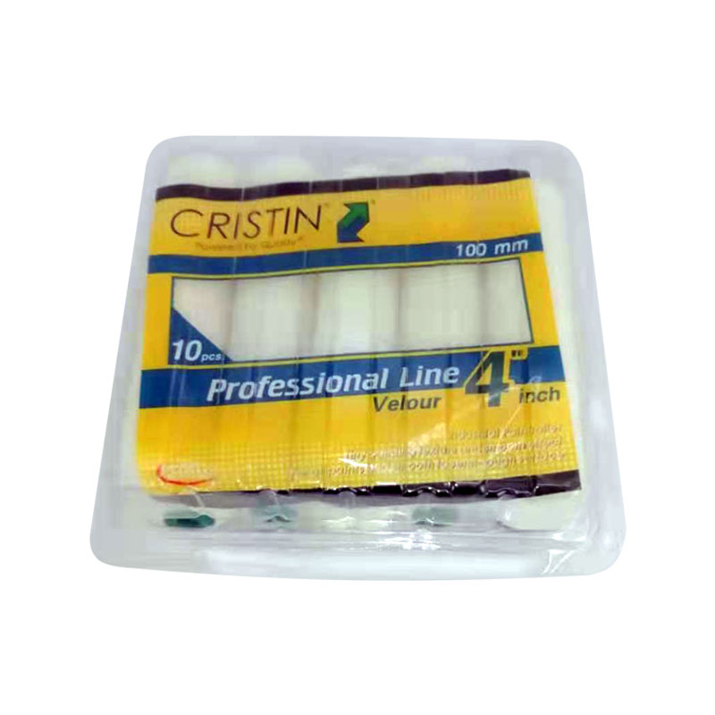 克里斯汀纯毛小滚筒灵巧型羊毛滚刷头2英寸4英寸5英寸6英寸黑板漆