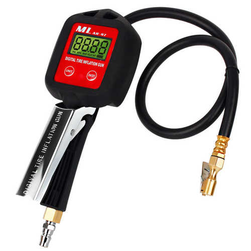 气压表胎压表加气车胎数字显汽车轮胎监测器胎压计气压放气充气