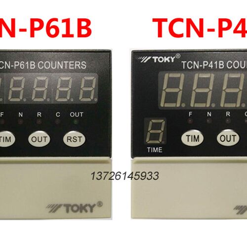 TOKY东崎TCN-P61B/P41B六位和四位预置式电子数显智能显示计数器